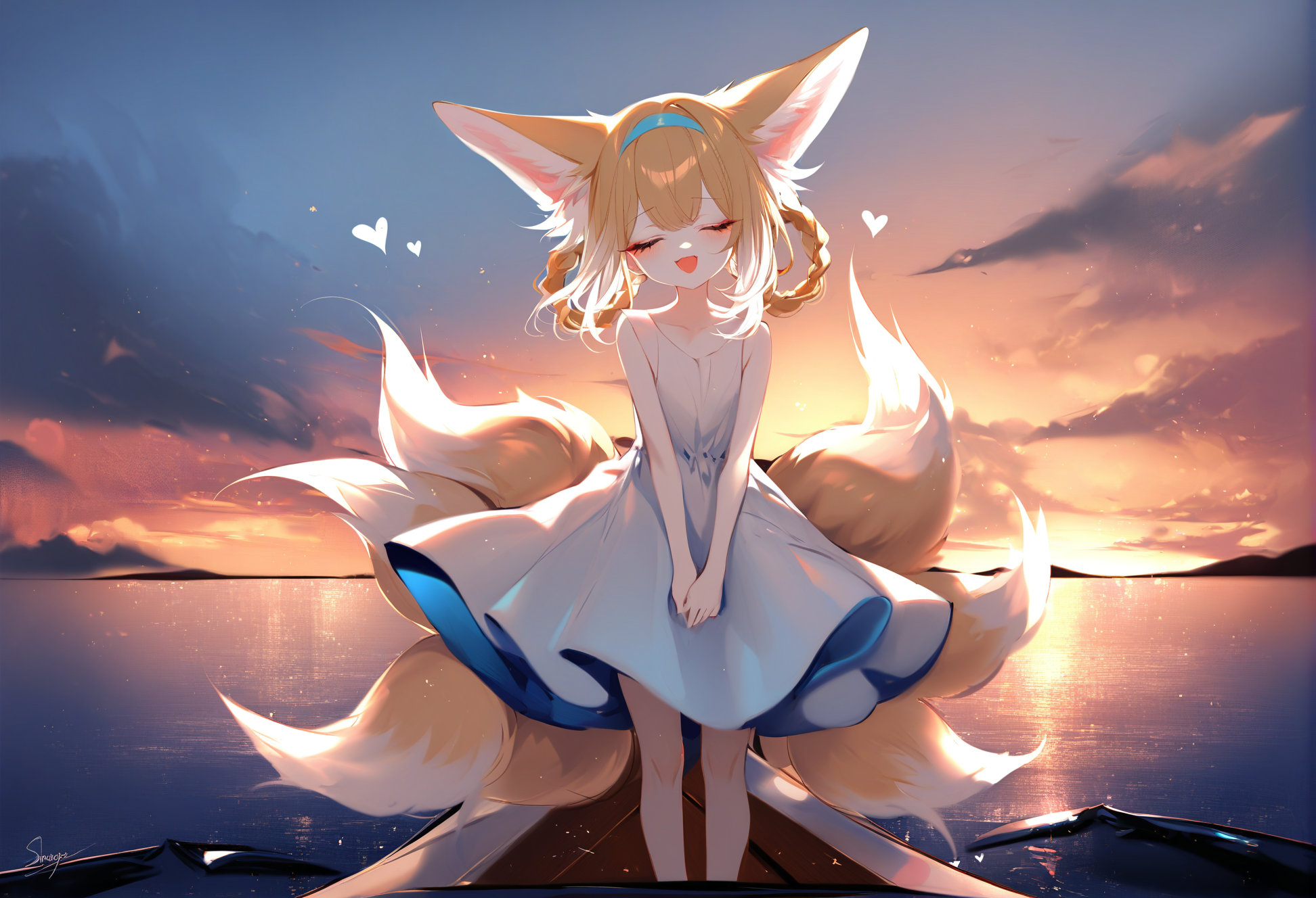 241668-945059548-(by neko no youchuu, by sheya_0.8), best quality, masterpiece,_1girl, suzuran _(arknights_), fox girl, fox ears, multiple fox ta.png